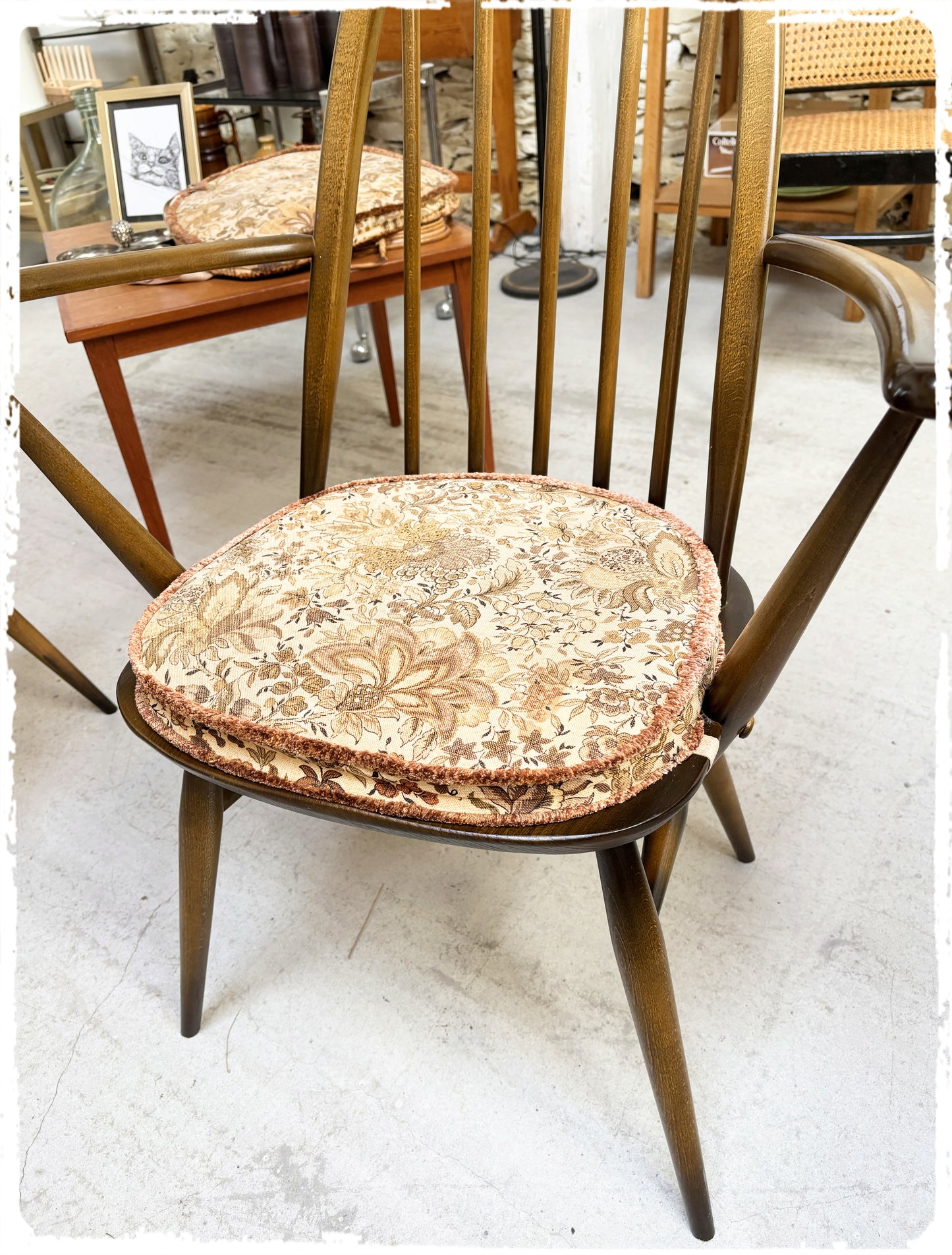 Fauteuils Windsor Vintage Ercol Quaker