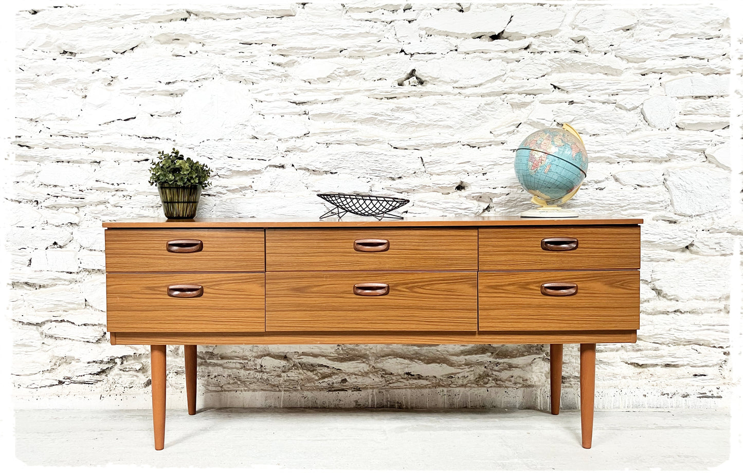 Enfilade Basse Meuble TV Vintage
