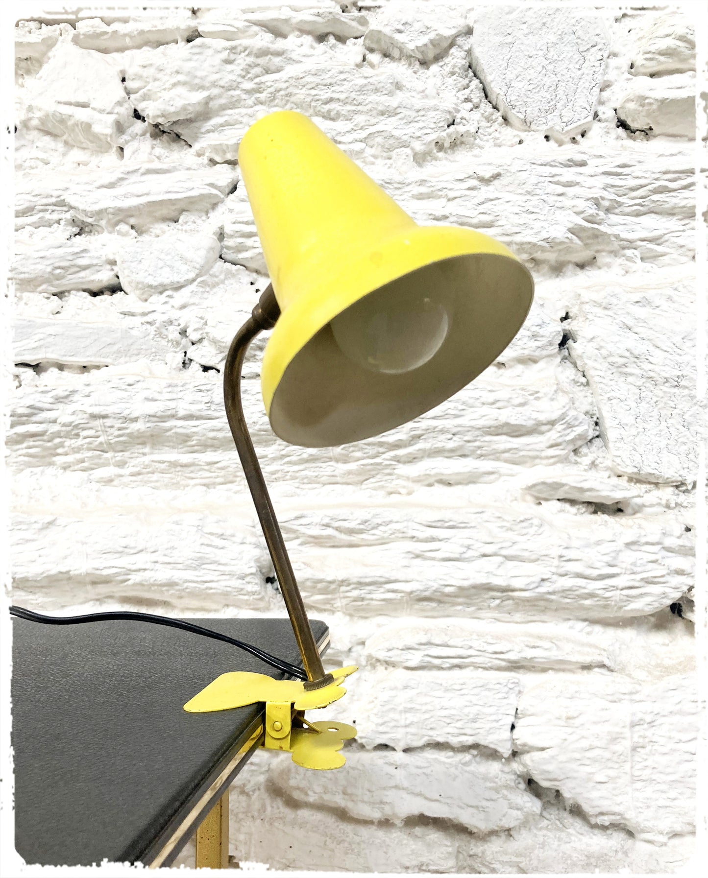 Lampe Cocotte à Pince Vintage Années 50