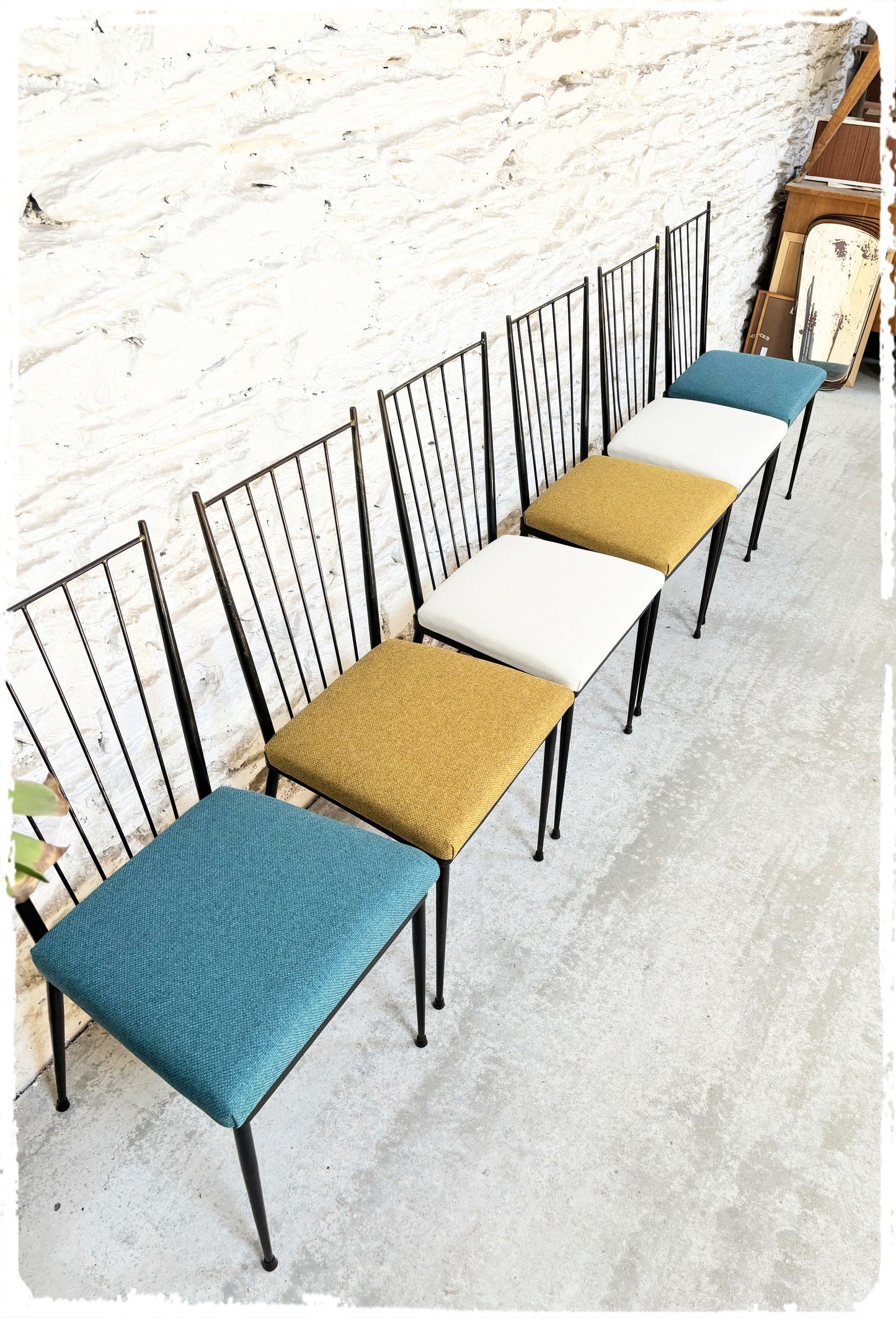 Suite de Chaises Vintage Style Colette Gueden