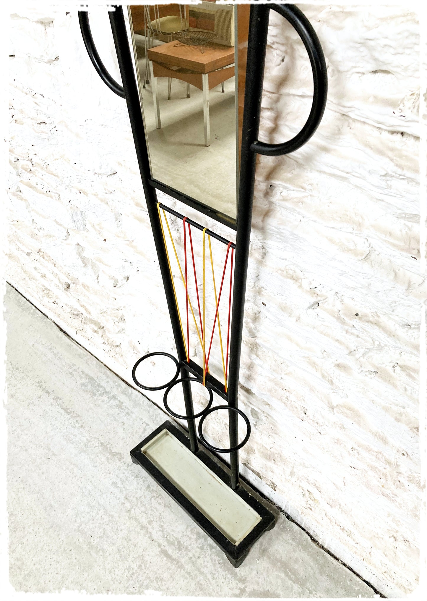 Vestiaire Grand Porte Manteaux Mural Vintage Style Roger Feraud