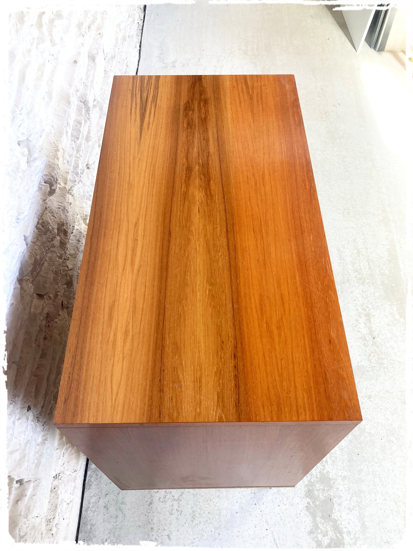 Enfilade Vintage Style Scandinave Modulable en Teck