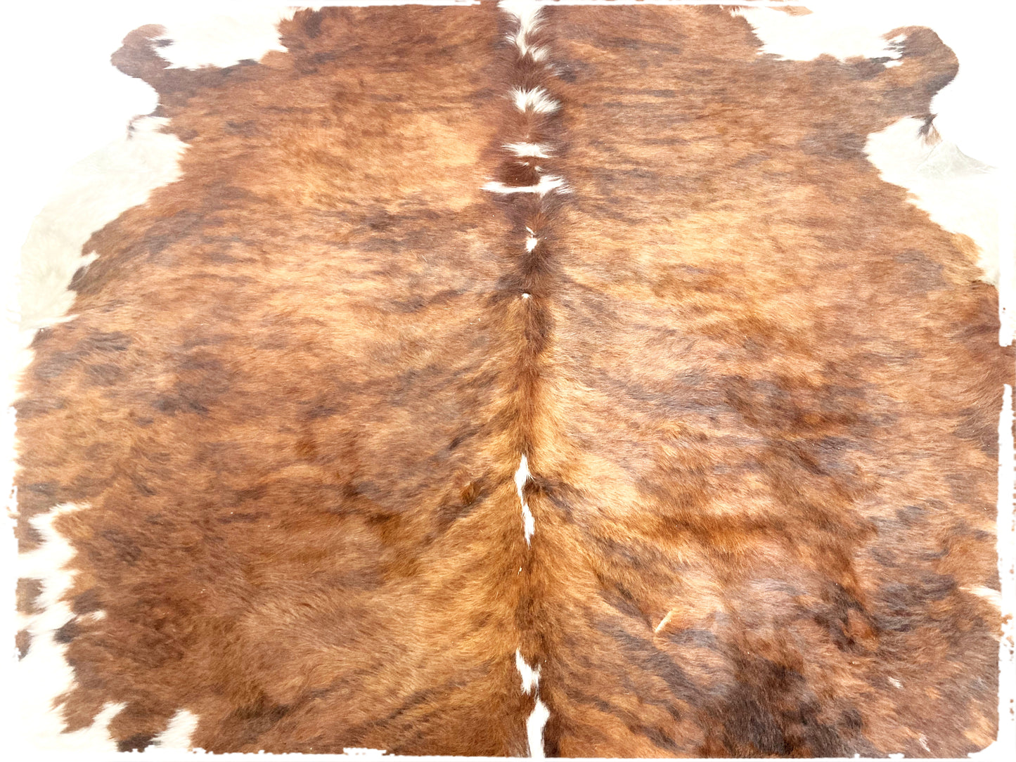 Grand Tapis Peau de Vache Vintage 207 x 190 cm