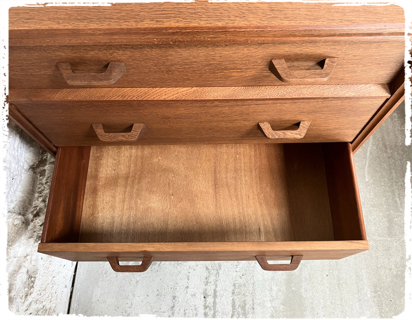 Commode Vintage Pieds Compas en Teck G PLAN