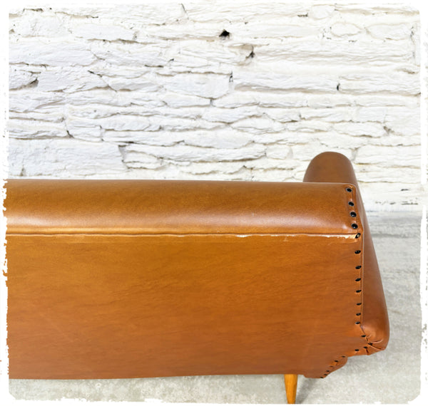 Banquette Canapé 3 Places Vintage Pieds Compas
