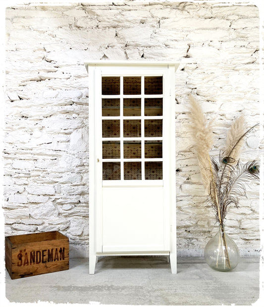 Armoire Vitrine Vaisselier Vintage Années 50 Revisitée