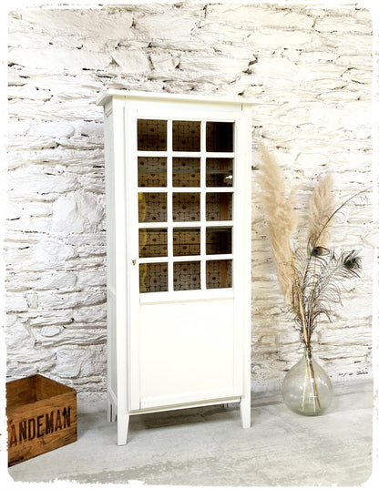 Armoire Vitrine Vaisselier Vintage Années 50 Revisitée