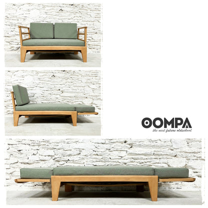 Banquette Daybed Vintage Pieds Compas