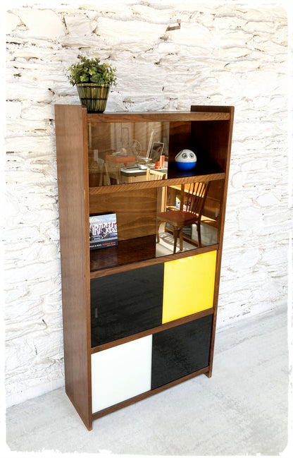 Bibliothèque Bibus Vitrine Vintage