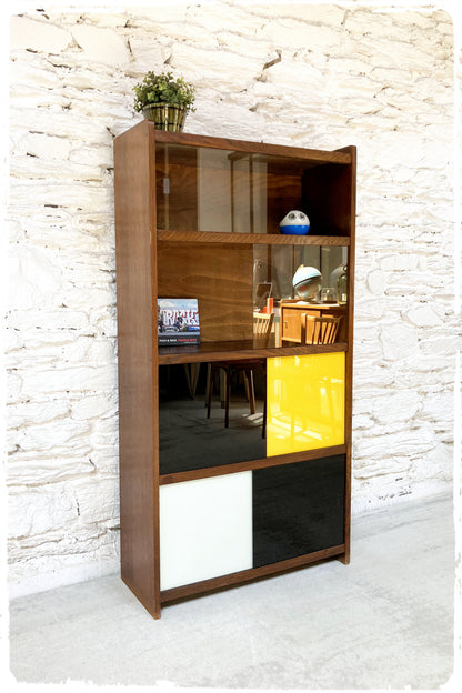 Bibliothèque Bibus Vitrine Vintage
