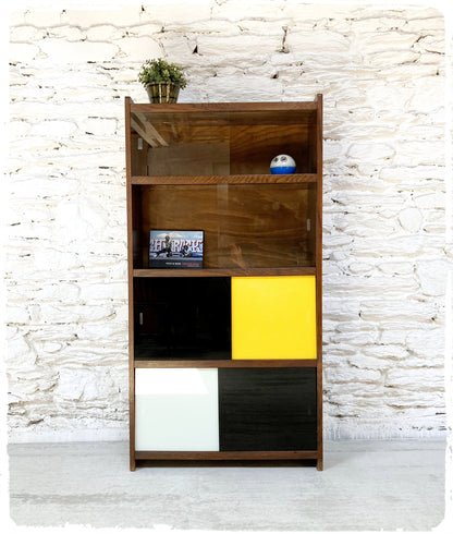 Bibliothèque Bibus Vitrine Vintage