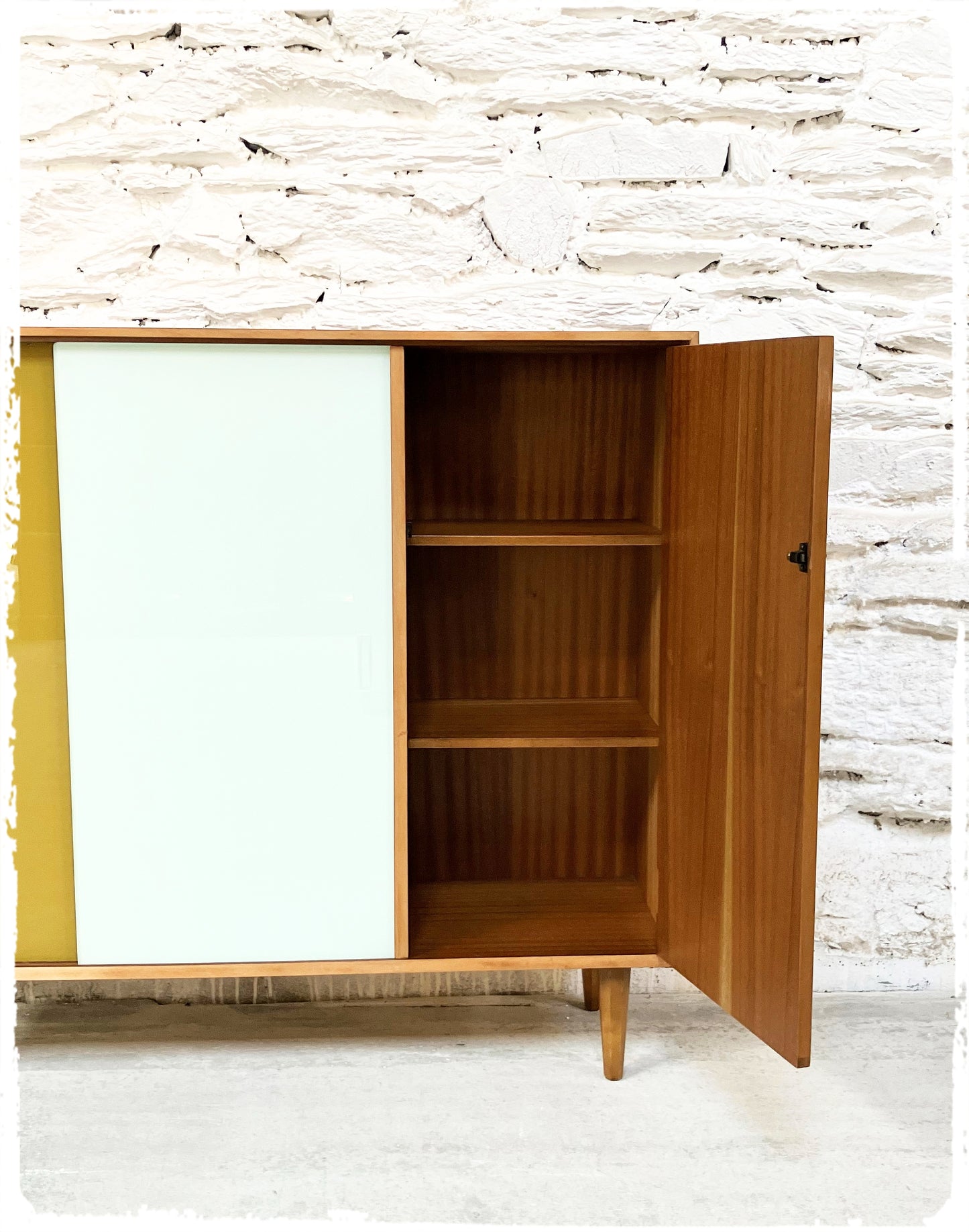 Bibliothèque Bibus Vitrine Vintage