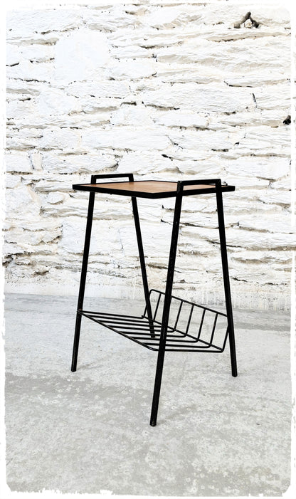 Bout de Canapé Porte Revues Vintage Moderniste
