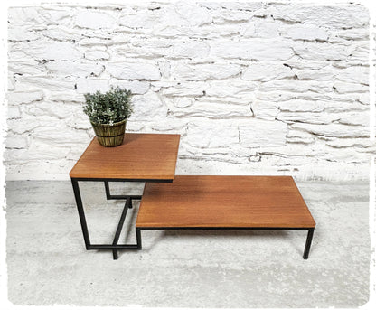 Bout de Canapé Table Basse Vintage Moderniste