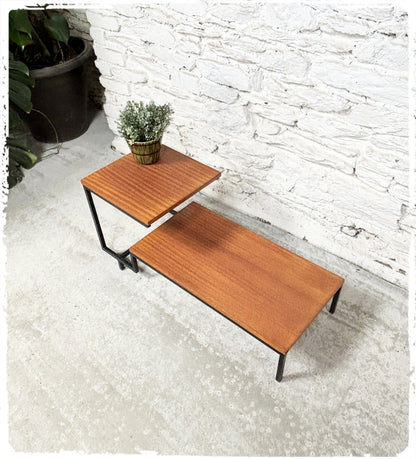 Bout de Canapé Table Basse Vintage Moderniste