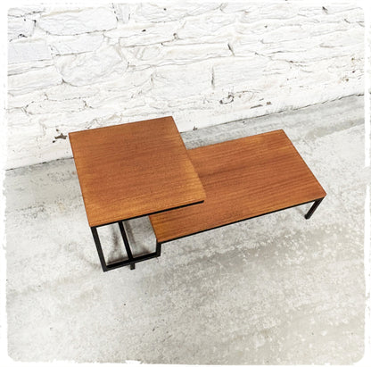 Bout de Canapé Table Basse Vintage Moderniste