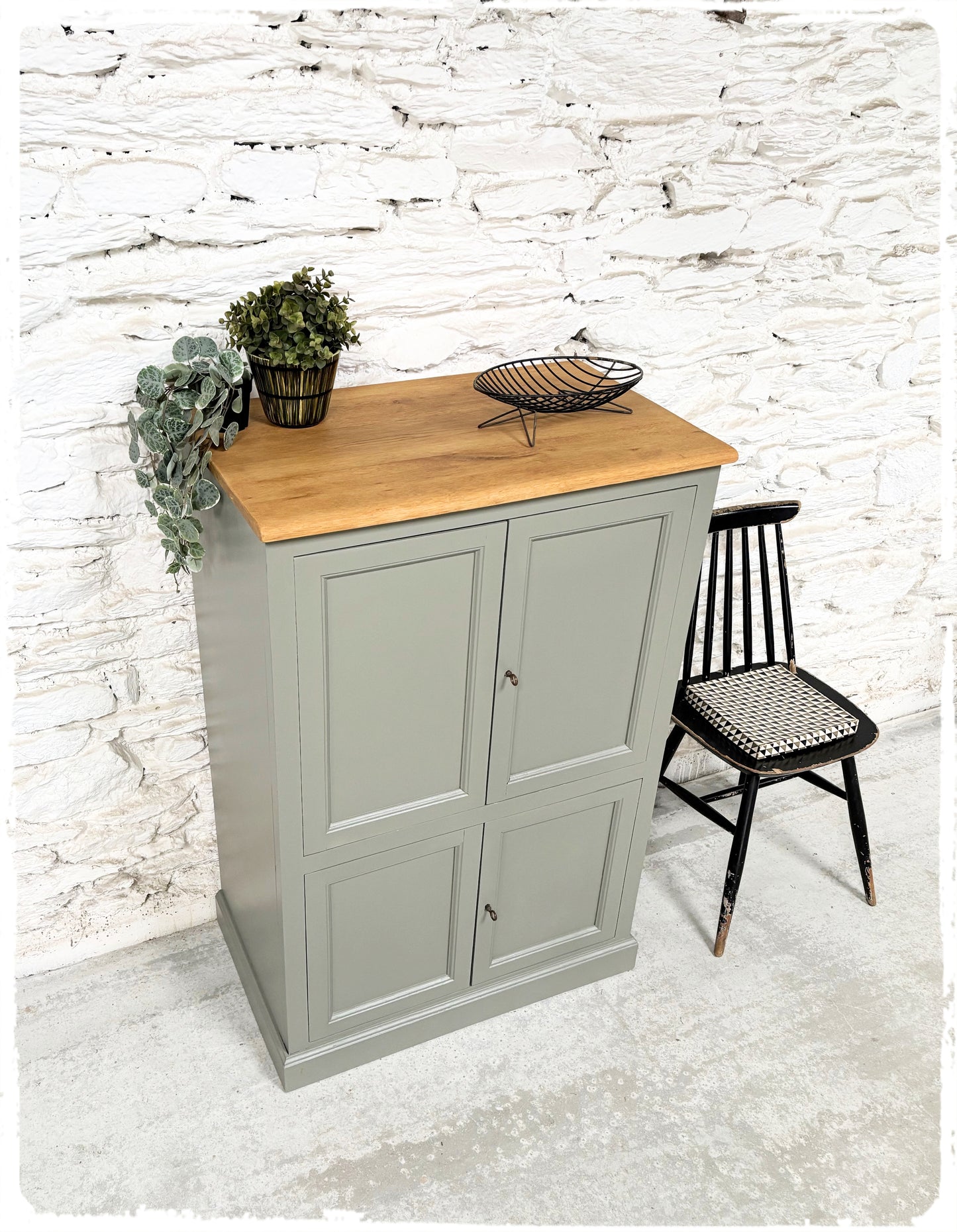 Buffet Haut Confiturier Vintage Revisité
