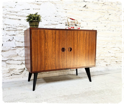 Buffet Vintage Scandinave Pieds Compas Rud Thygesen et Johnny Sorensen pour HG Furniture
