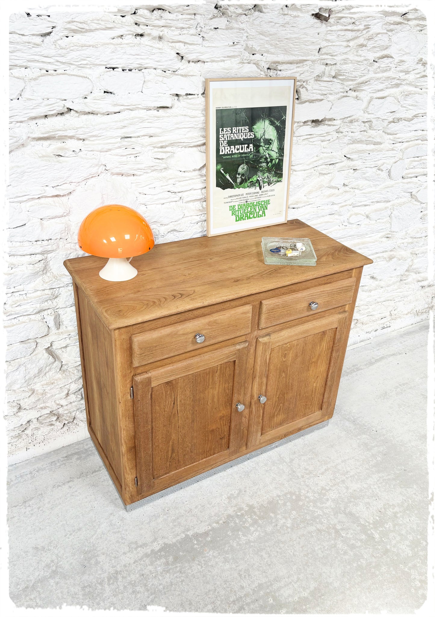 Buffet Vintage en Chêne Massif