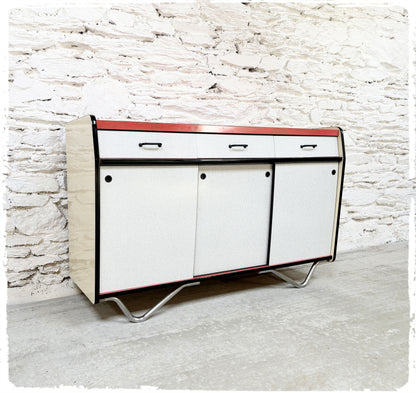 Buffet Vintage en Formica Pieds Métal