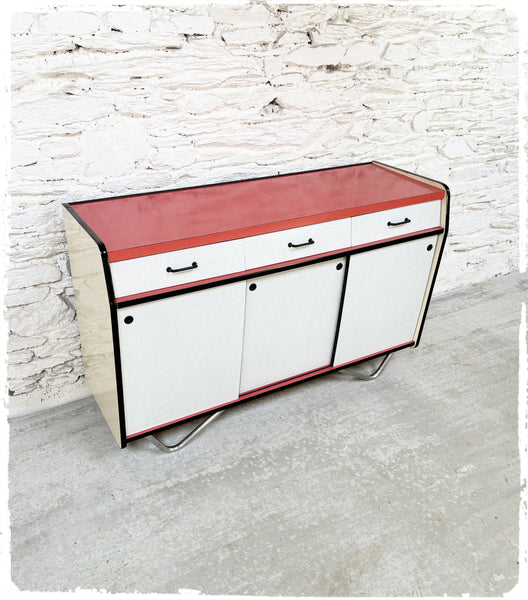 Buffet Vintage en Formica Pieds Métal