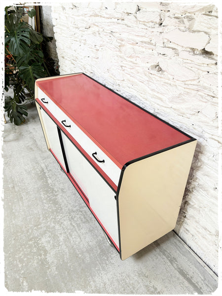 Buffet Vintage en Formica Pieds Métal