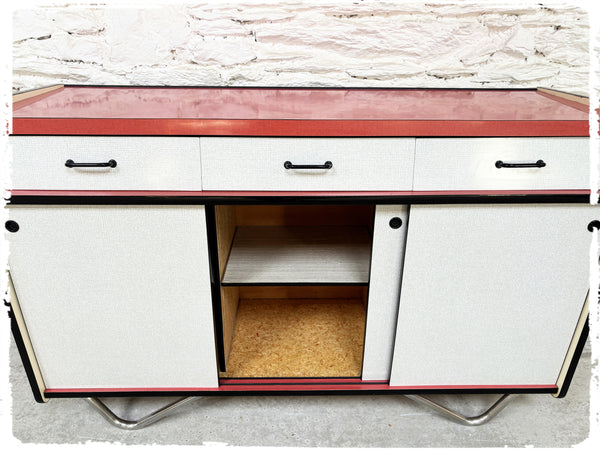 Buffet Vintage en Formica Pieds Métal