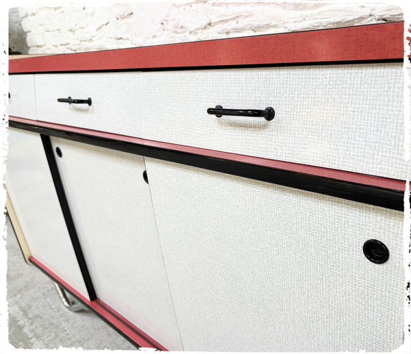 Buffet Vintage en Formica Pieds Métal