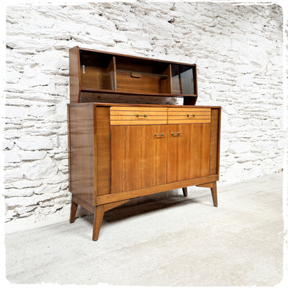 Buffet Vintage Midcentury Lebus Furniture Pieds Compas