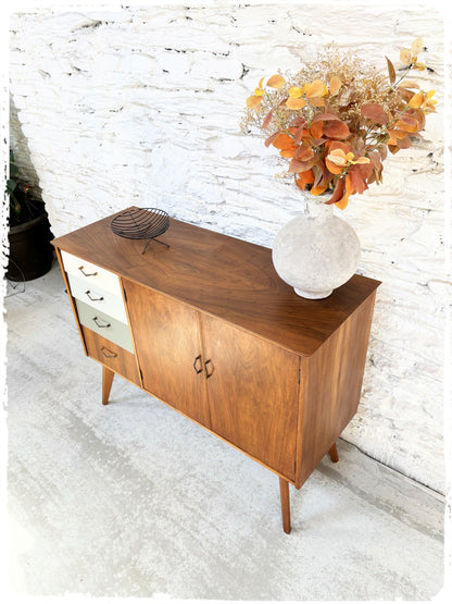 Buffet Vintage Pieds Compas en Teck & Afromosia