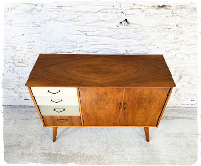 Buffet Vintage Pieds Compas en Teck & Afromosia