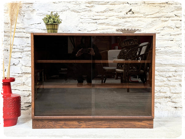 Buffet Vitrine Bibus Vintage en Chêne