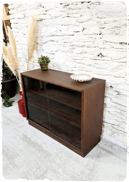 Buffet Vitrine Bibus Vintage en Chêne