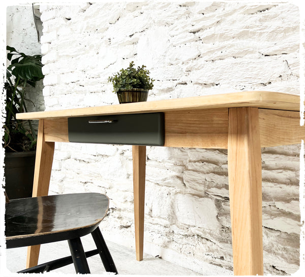 Bureau Table Vintage Pieds Compas