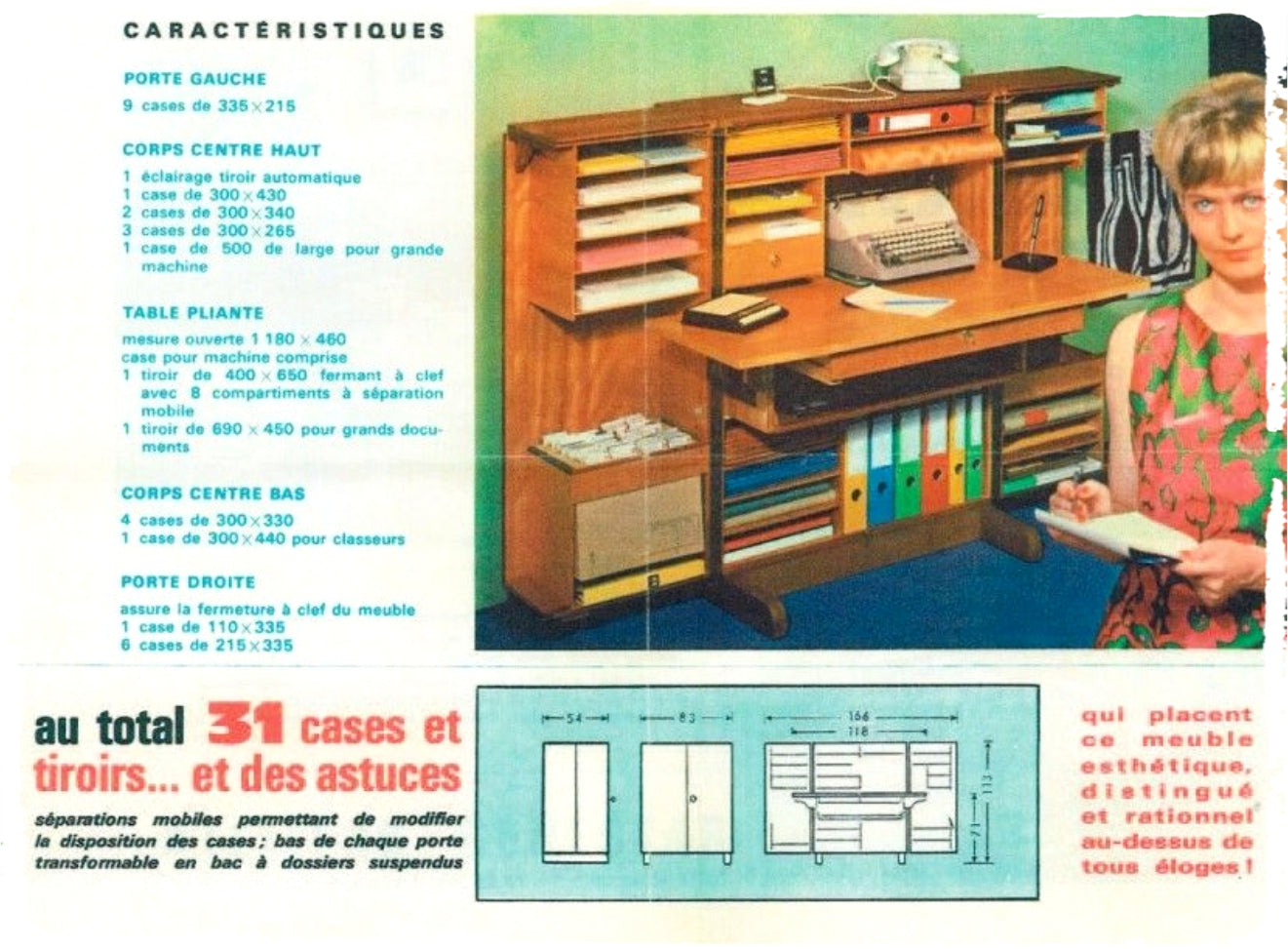Bureau Magic Box Vintage Mummenthaler & Meier Ateliers Genestar