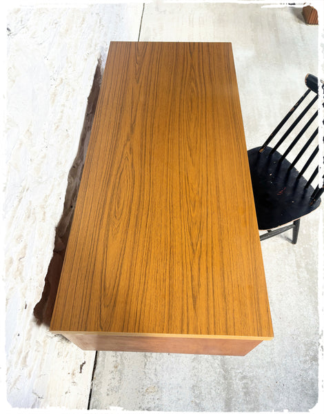 Bureau Vintage Pieds Compas Ekawerk Années 50