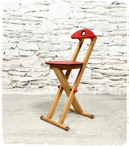 Chaise Pliante Vintage Années 80 Enolinea