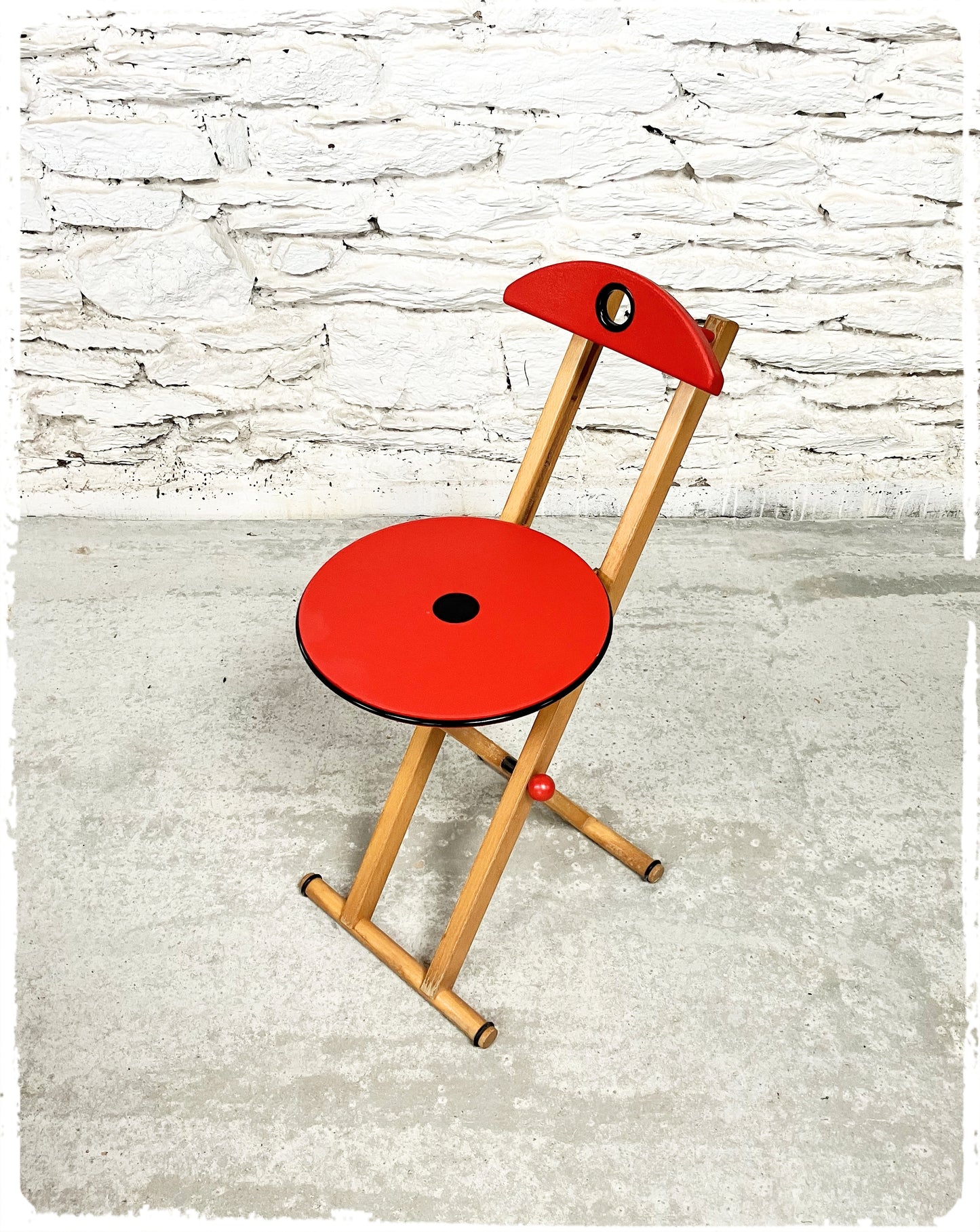 Chaise Pliante Vintage Années 80 Enolinea
