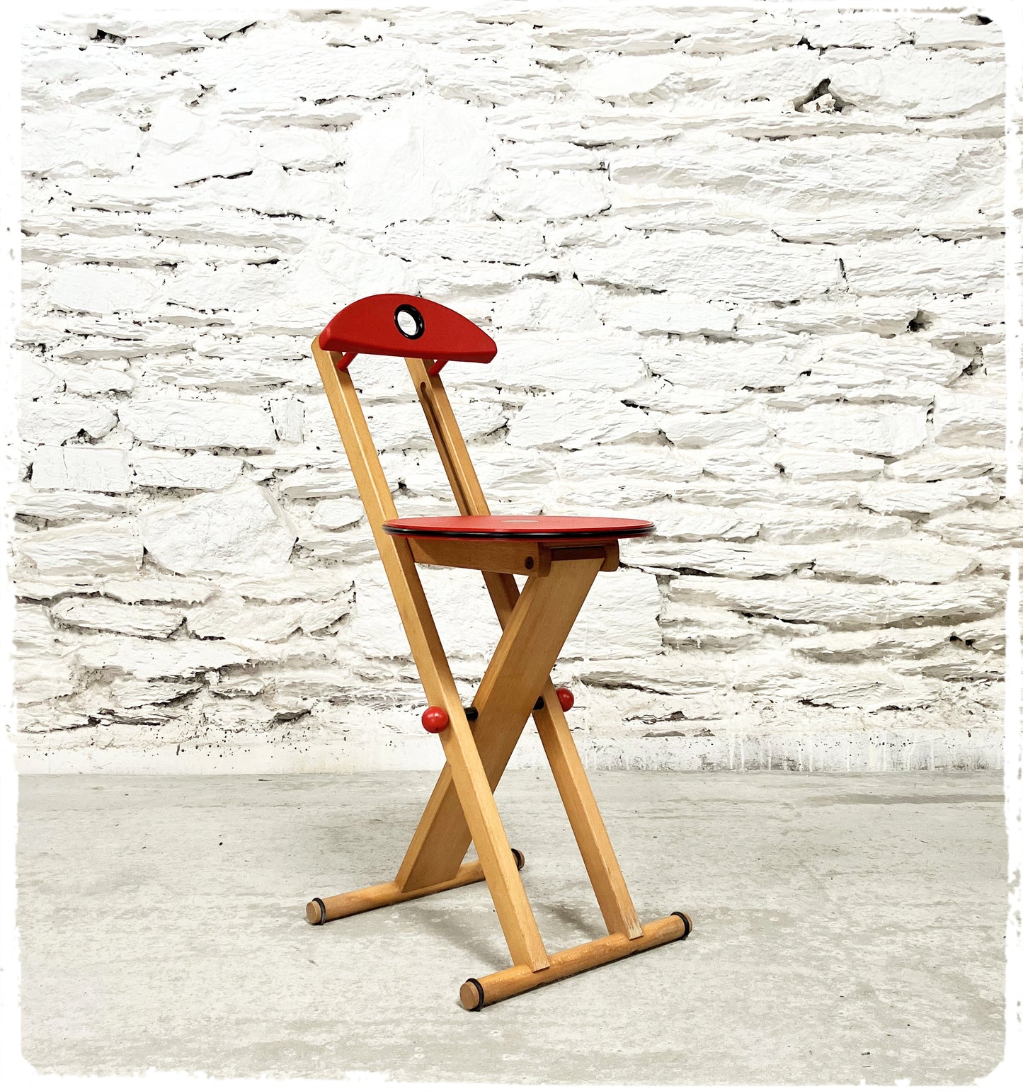 Chaise Pliante Vintage Années 80 Enolinea