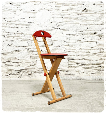 Chaise Pliante Vintage Années 80 Enolinea