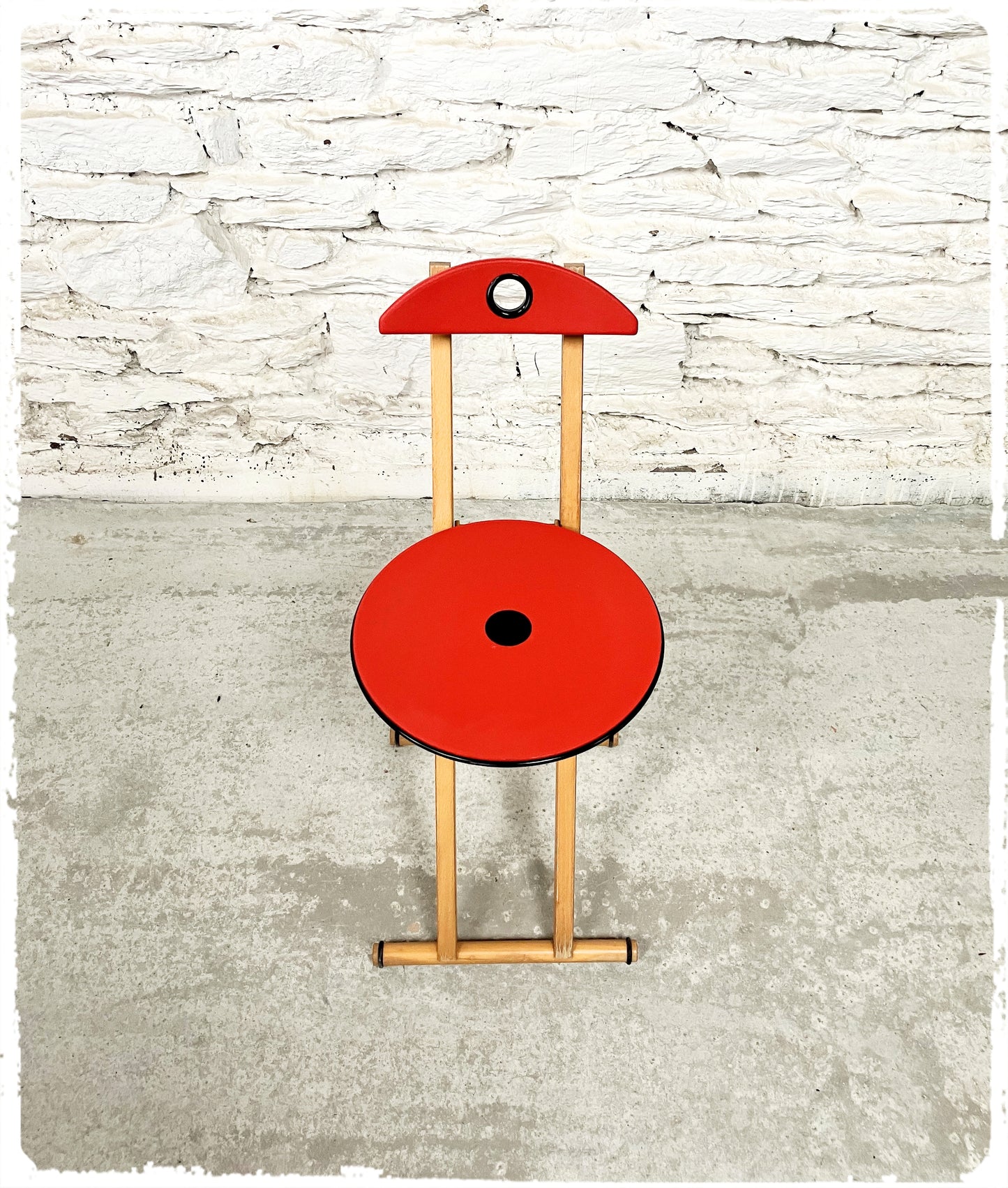 Chaise Pliante Vintage Années 80 Enolinea