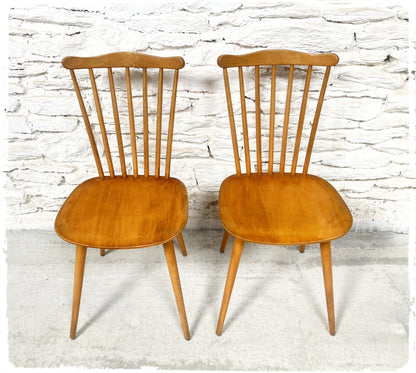 Chaise Vintage Baumann Menuet Pieds Compas