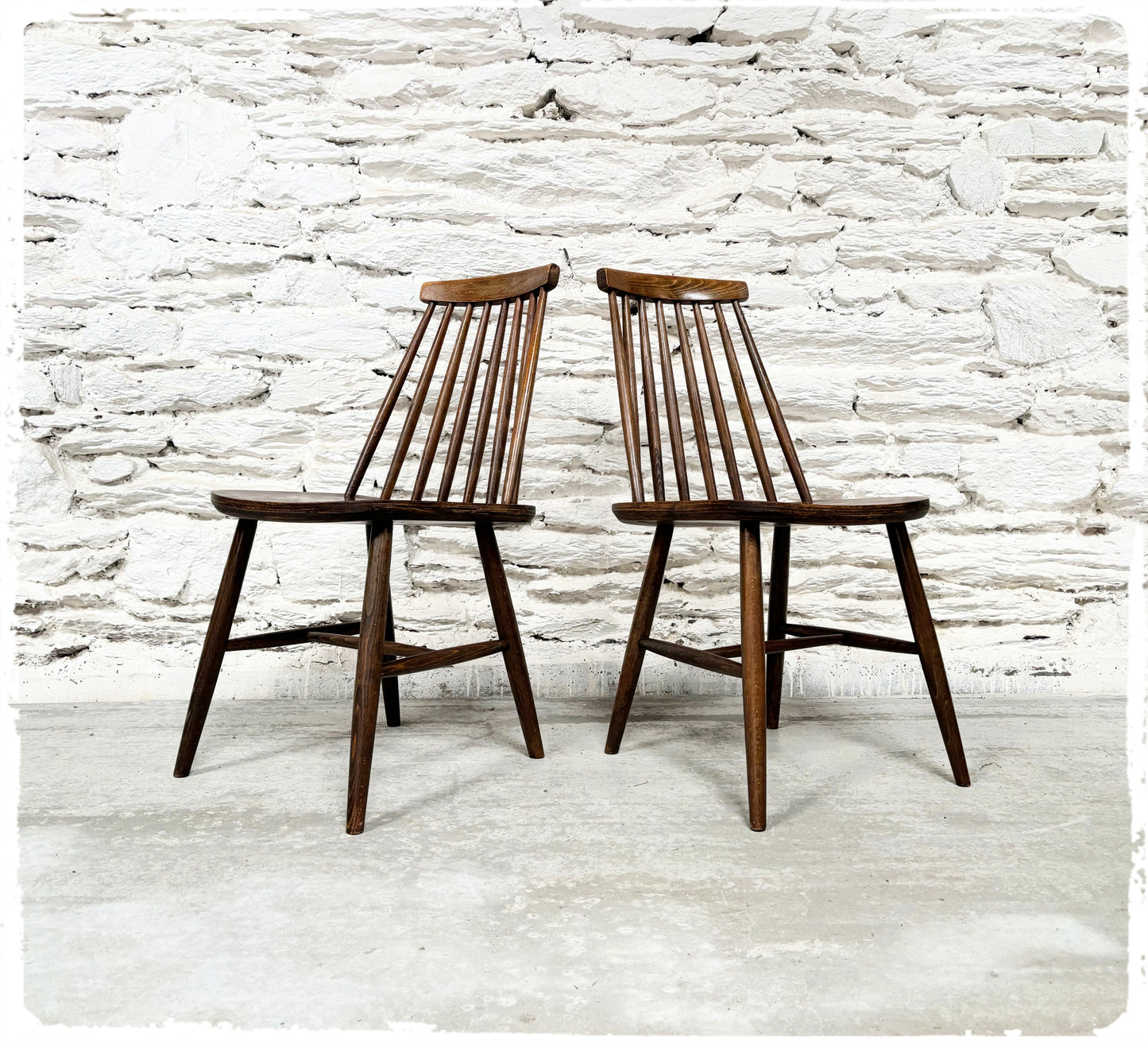 Chaise Vintage Pieds Compas Thonet
