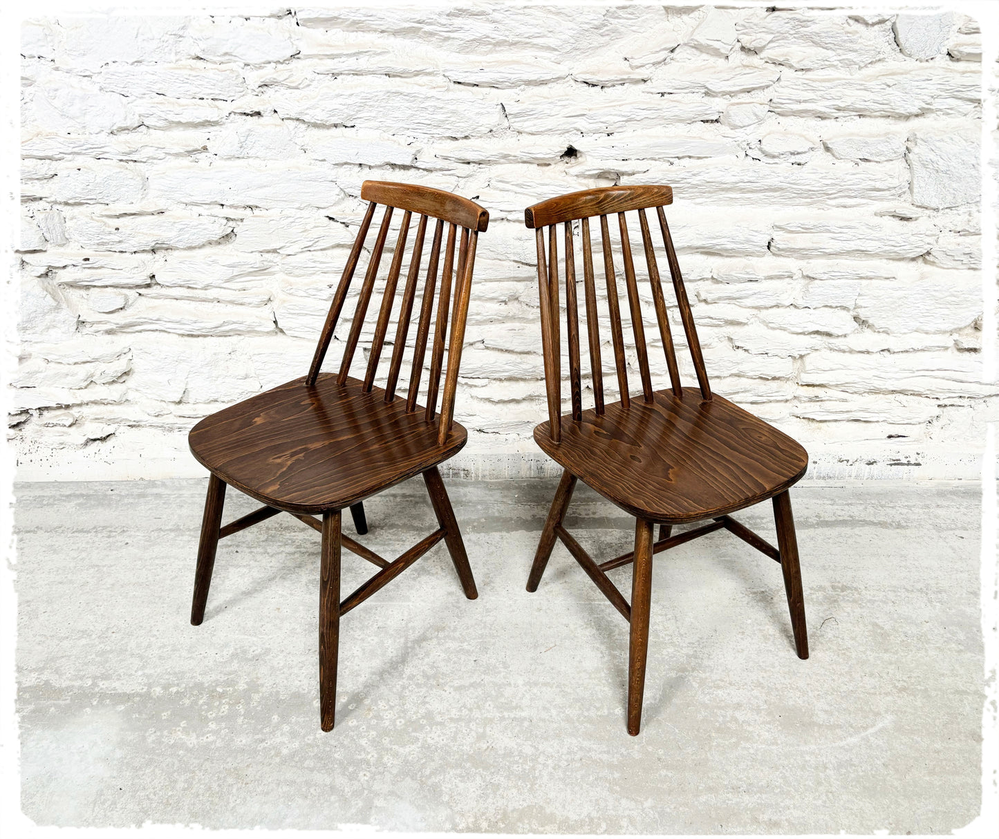 Chaise Vintage Pieds Compas Thonet