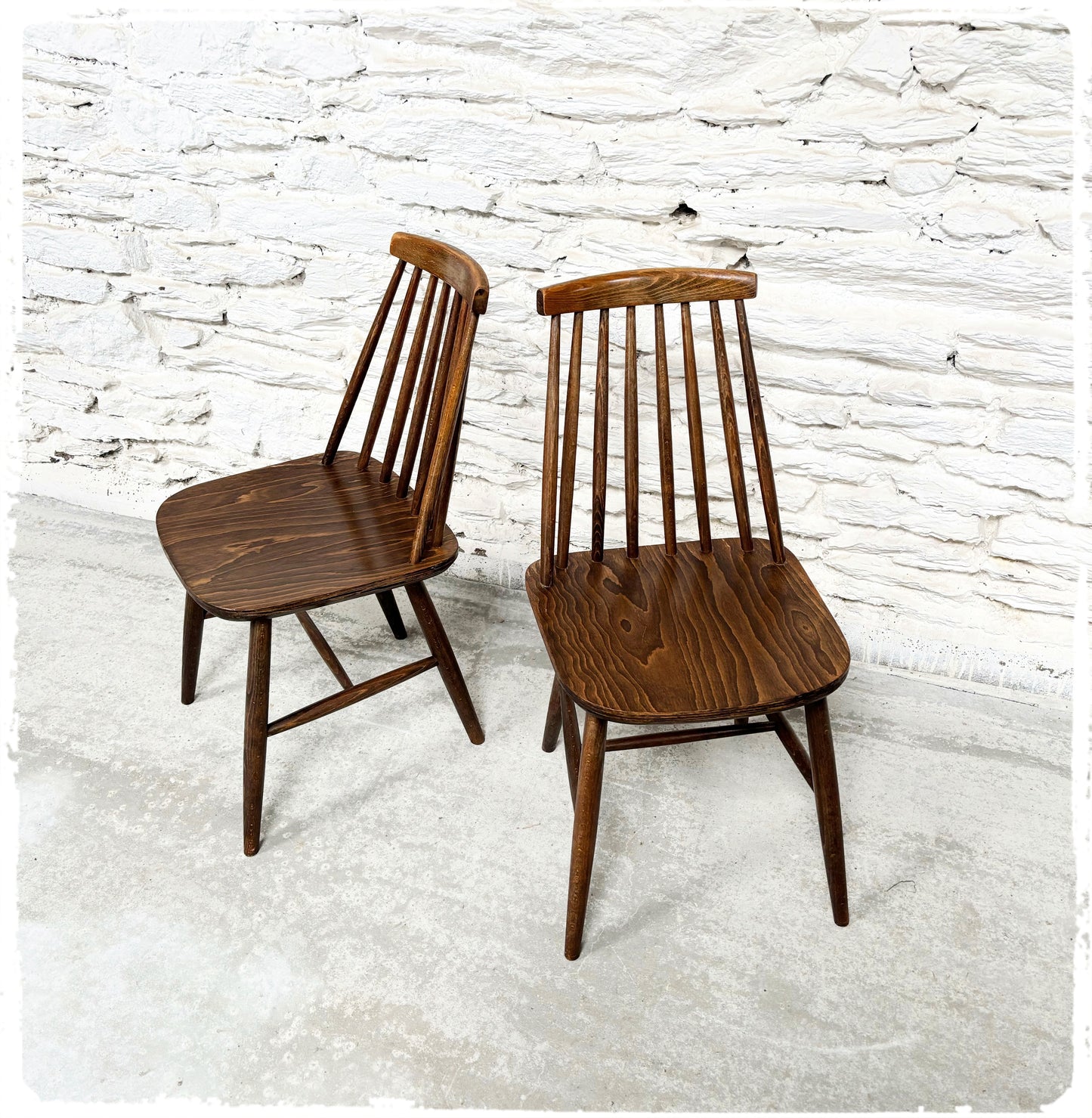 Chaise Vintage Pieds Compas Thonet