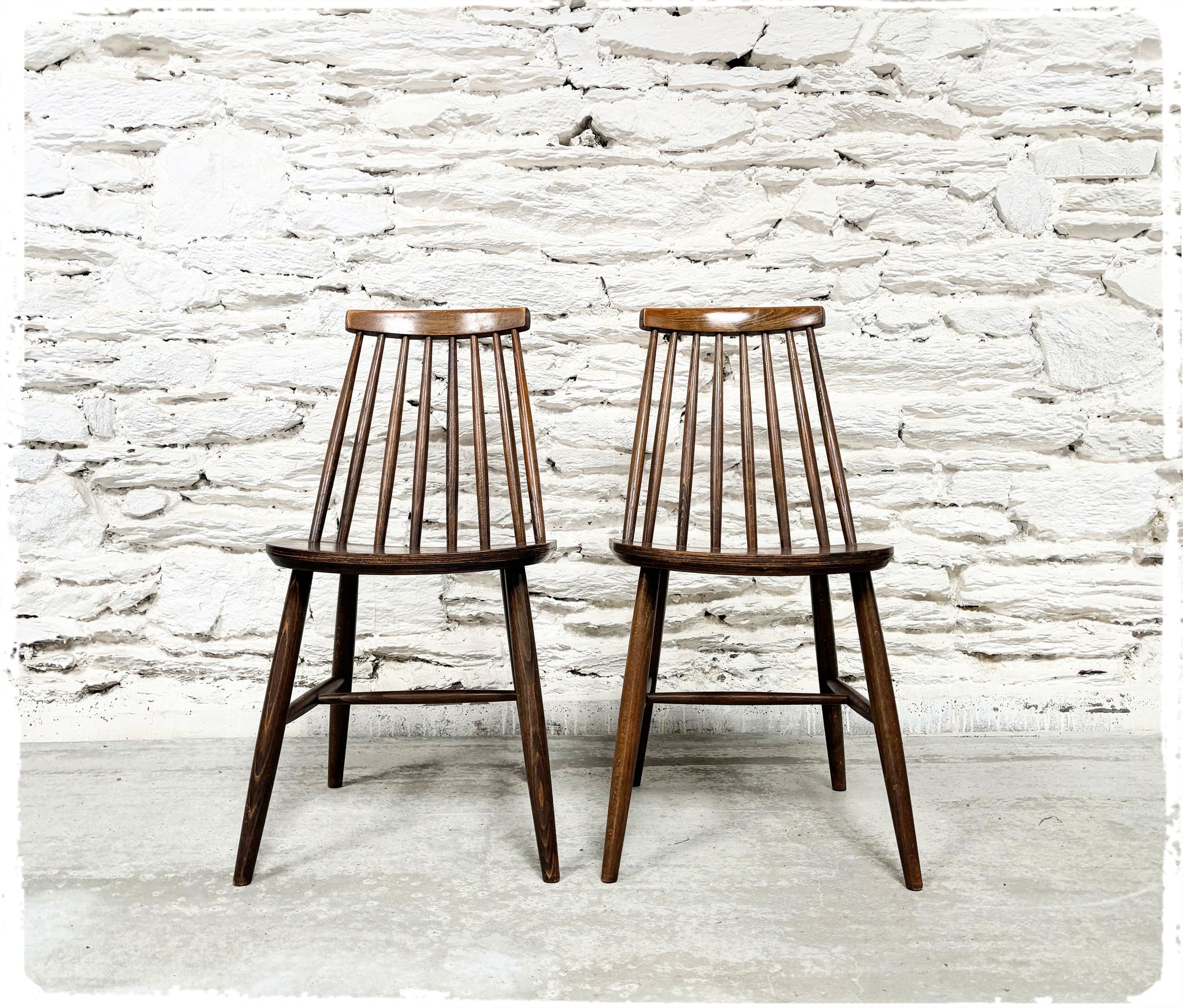 Chaise Vintage Pieds Compas Thonet