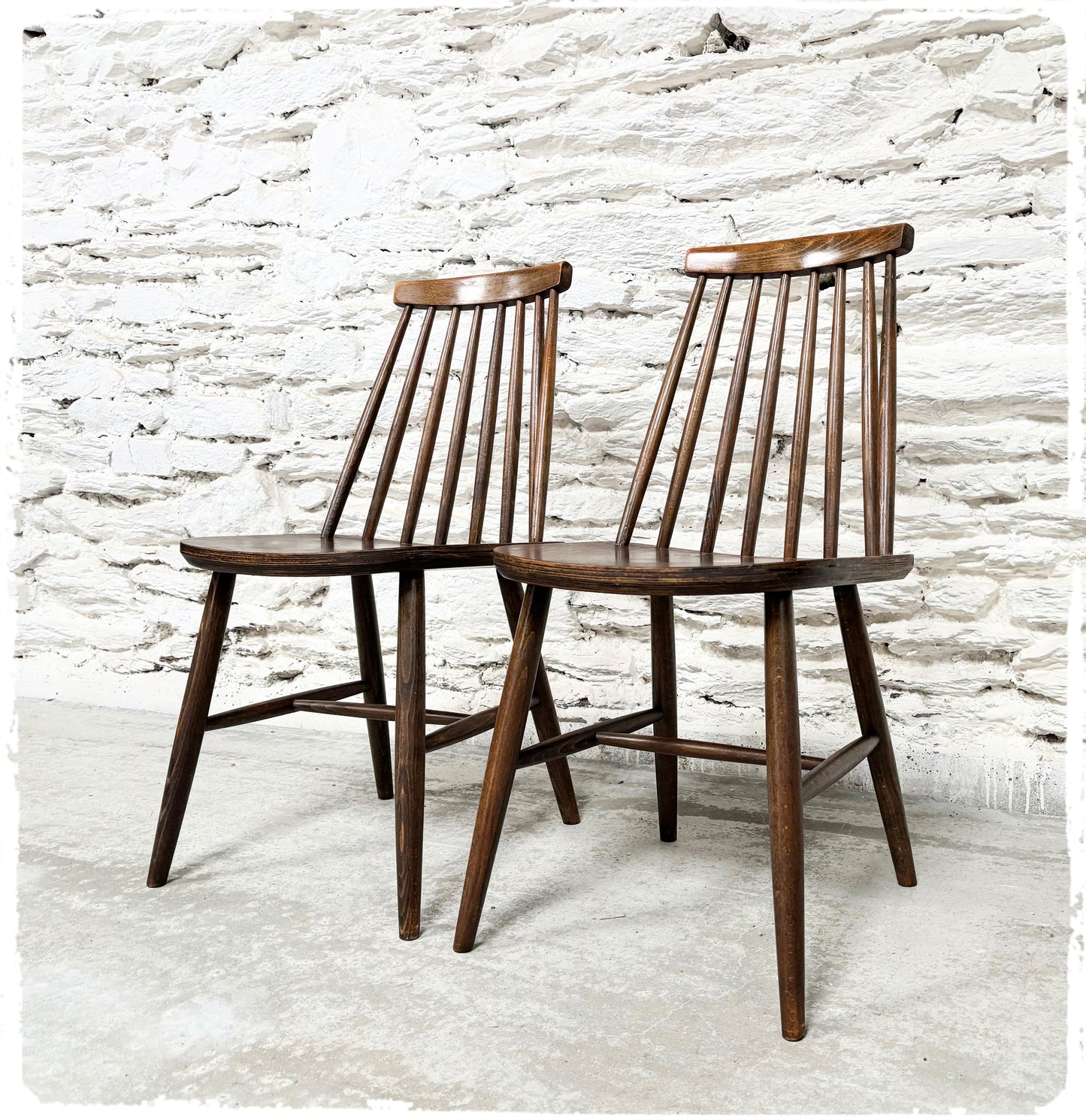 Chaise Vintage Pieds Compas Thonet