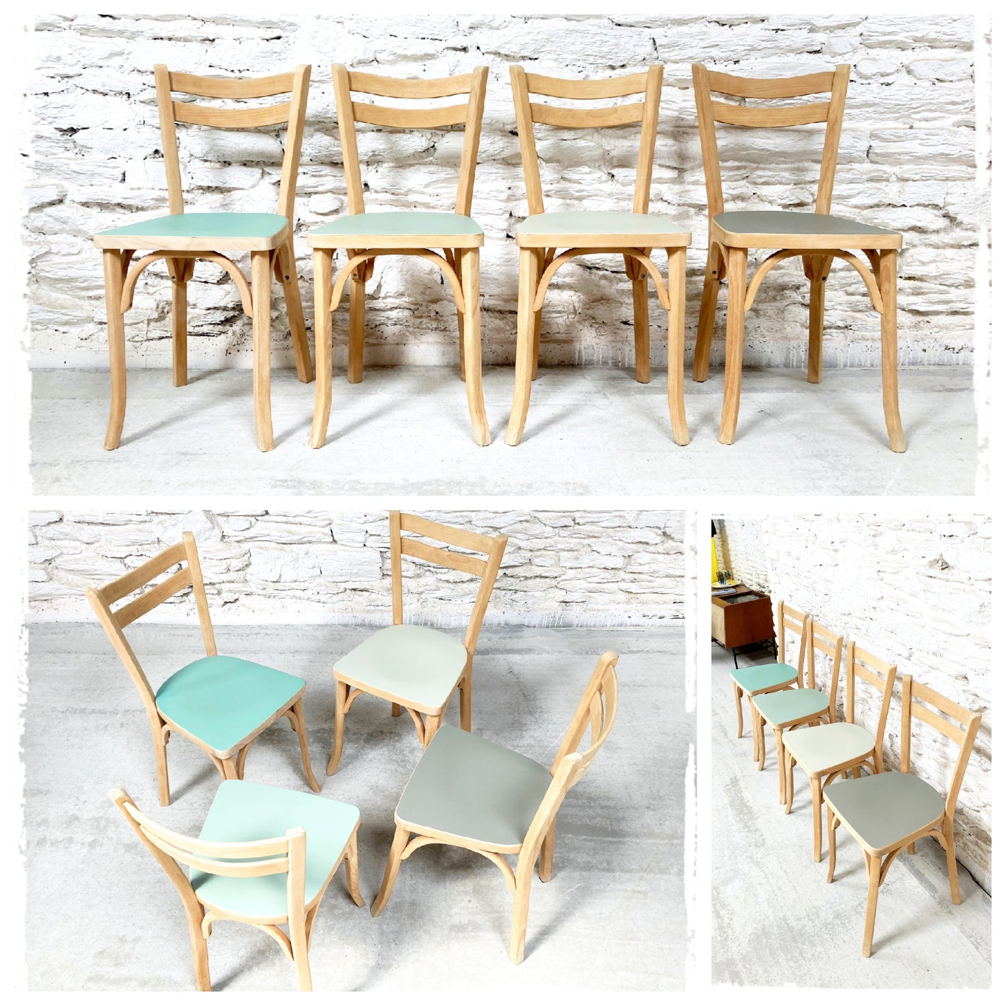 Chaises Bistrot Vintage Baumann Modèle 56 Revisitées