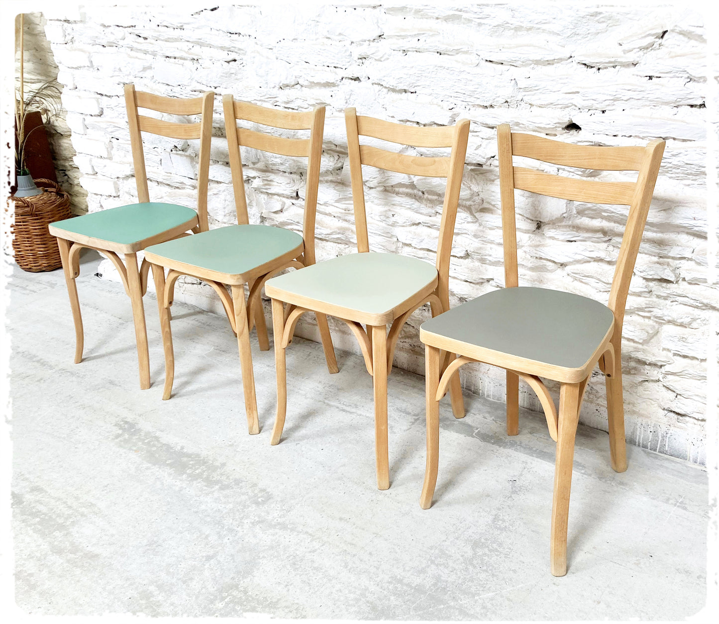Chaises Bistrot Vintage Baumann Modèle 56 Revisitées