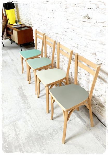 Chaises Bistrot Vintage Baumann Modèle 56 Revisitées
